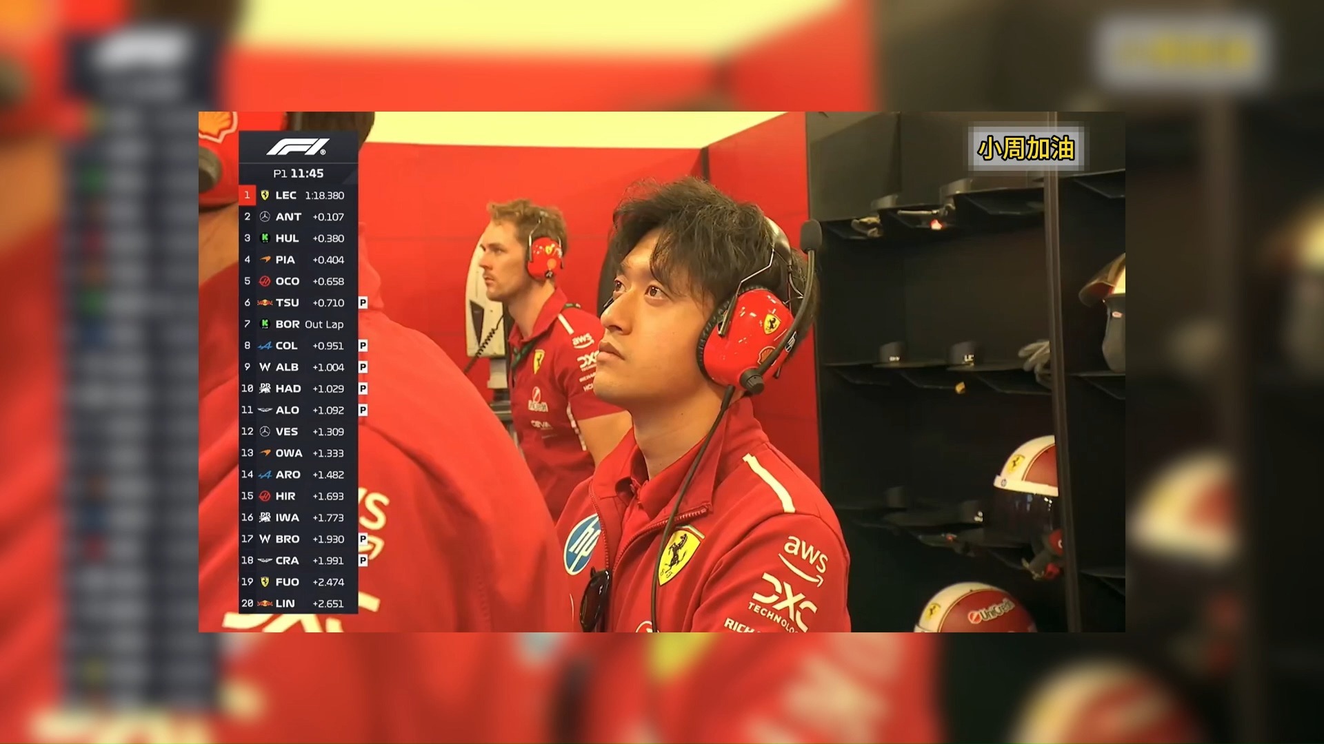 法拉利横扫红牛二队，周冠宇高光表现的简单介绍