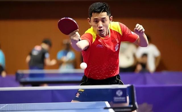 中国队横扫英格兰队，张继科高光表现